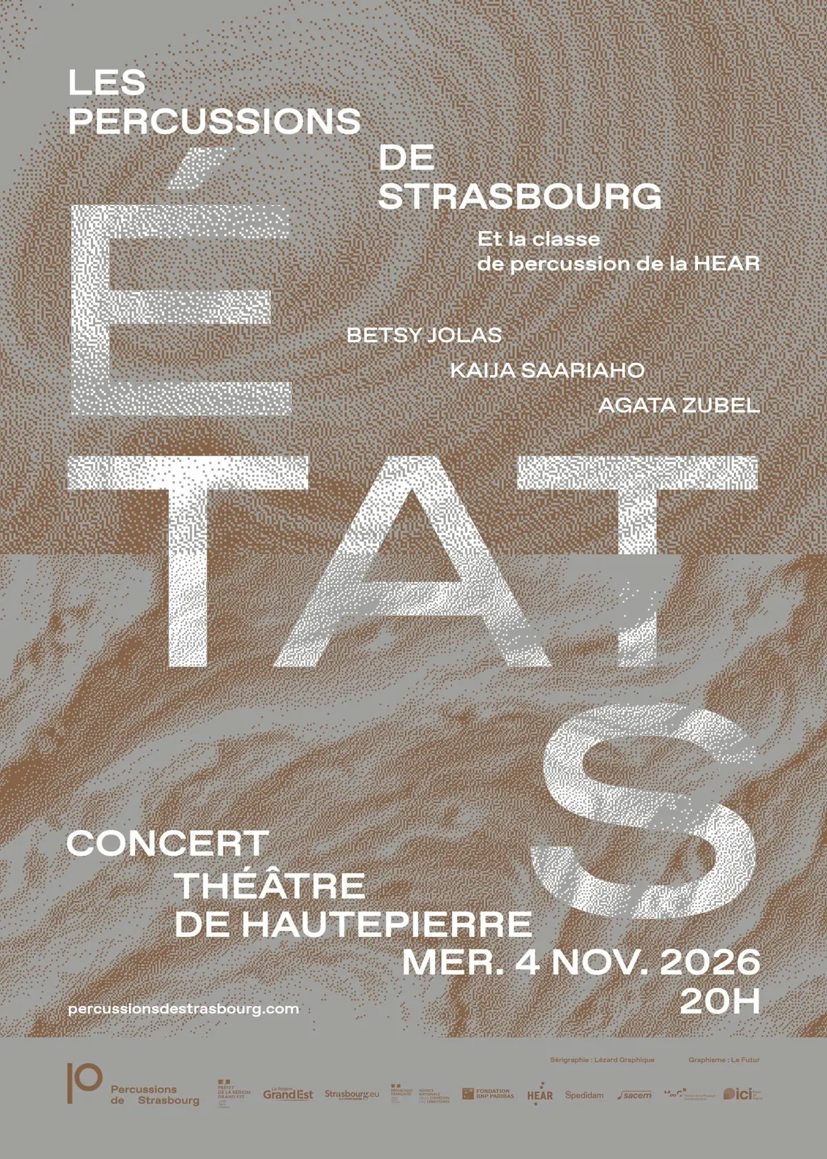 Les Percussions de Strasbourg en concert États