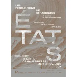 Les Percussions de Strasbourg en concert États