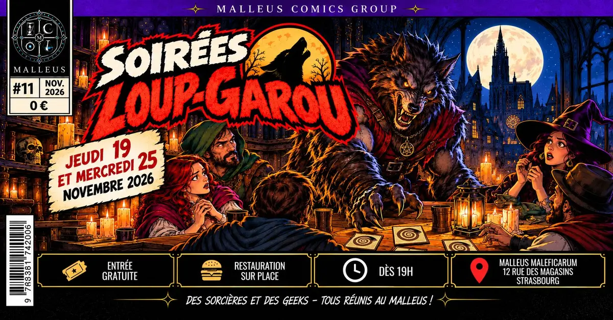 Soirée Loup Garou au Malleus
