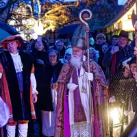 L'arrivée du Saint-Nicolas © Écomusée d'Alsace