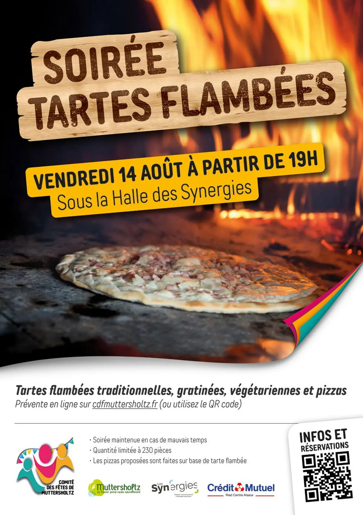 Soirée tartes flambées et pizzas