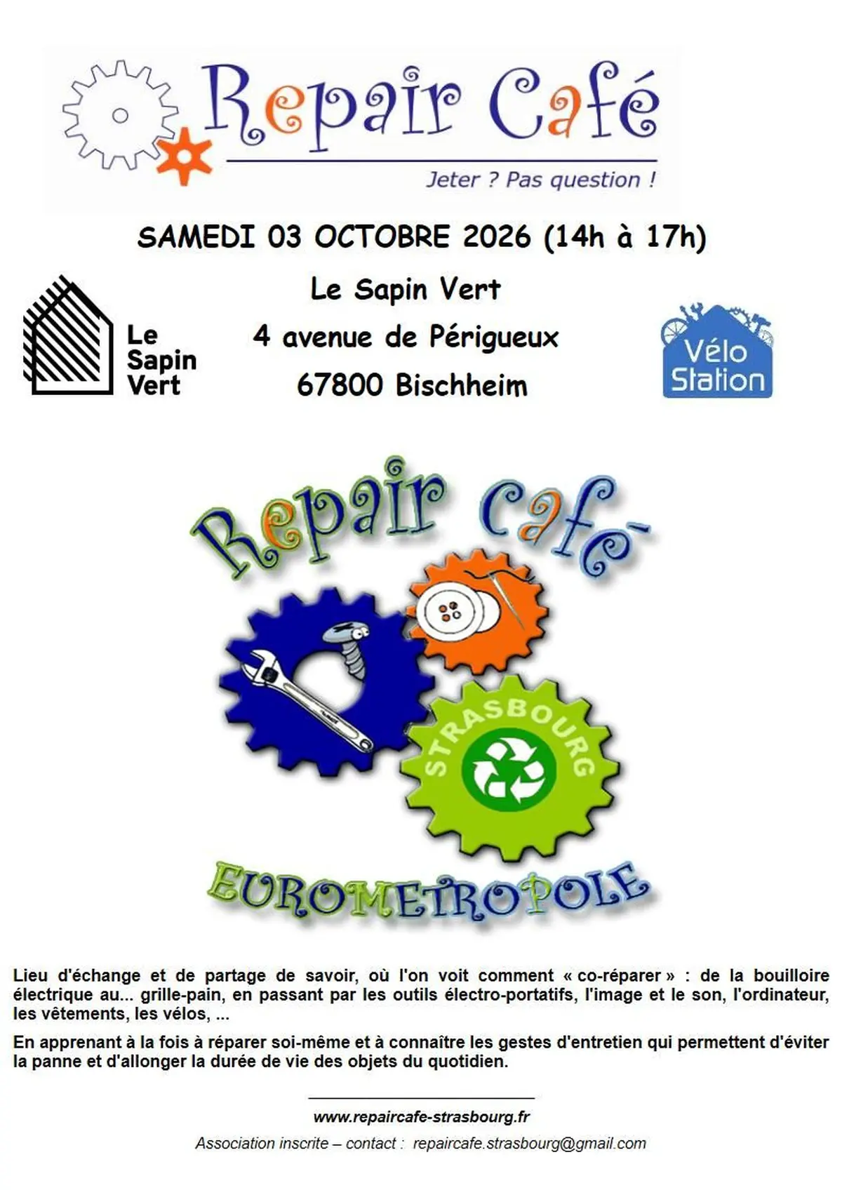 Repair Café (café réparation)