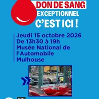 Don de sang au Musée de l'Automobile de Mulhouse &copy; Constance Erbstein