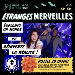  Le musée de l'Illusion de Lyon passe en mode Etranges Merveilles 