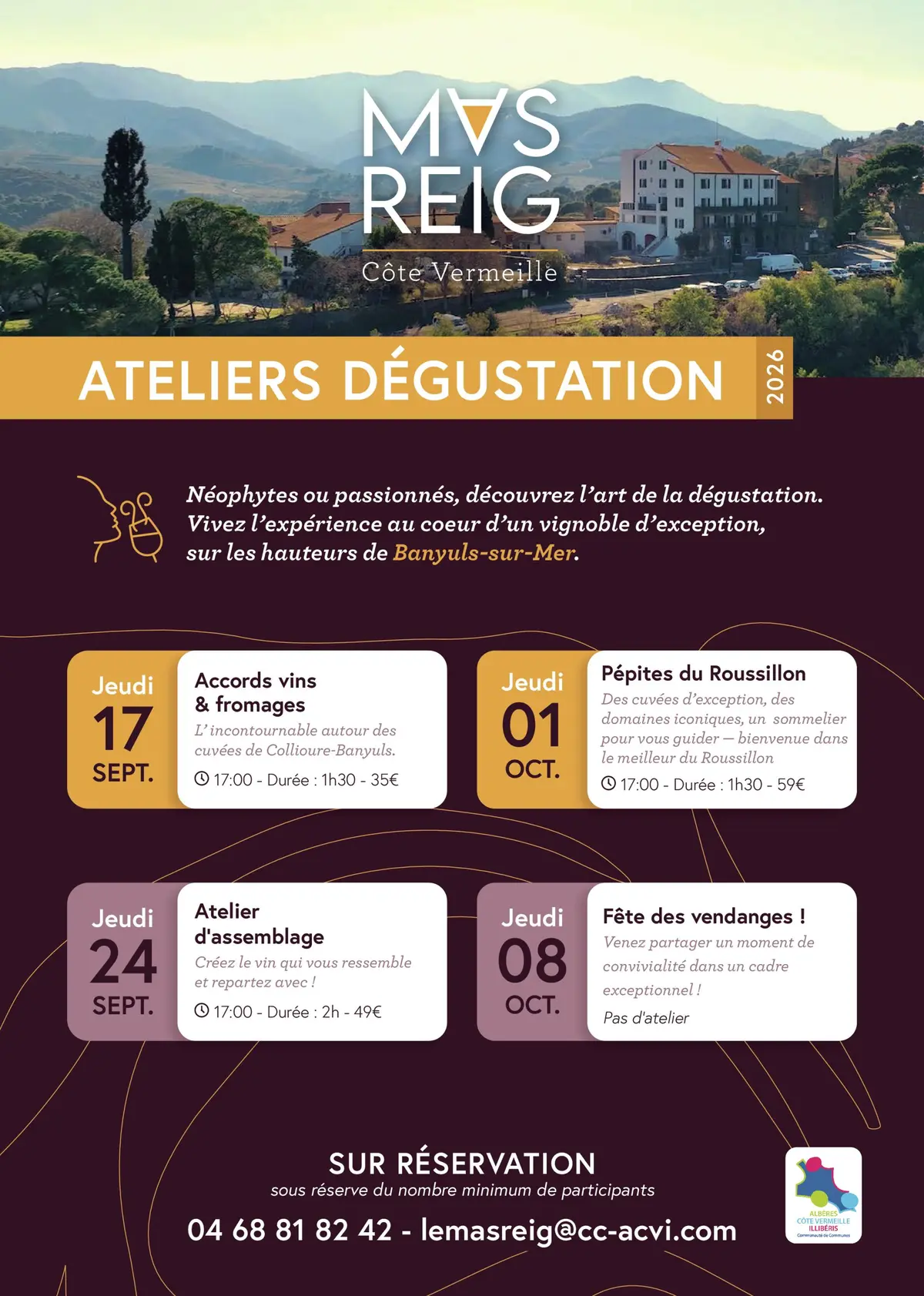 Ateliers du Mas Reig - Côte Vermeille