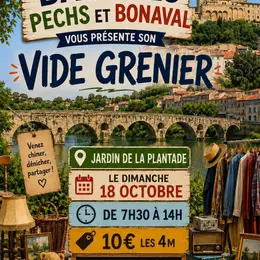 Vide Grenier Comité de quartier Bagnols Pechs et bonaval 