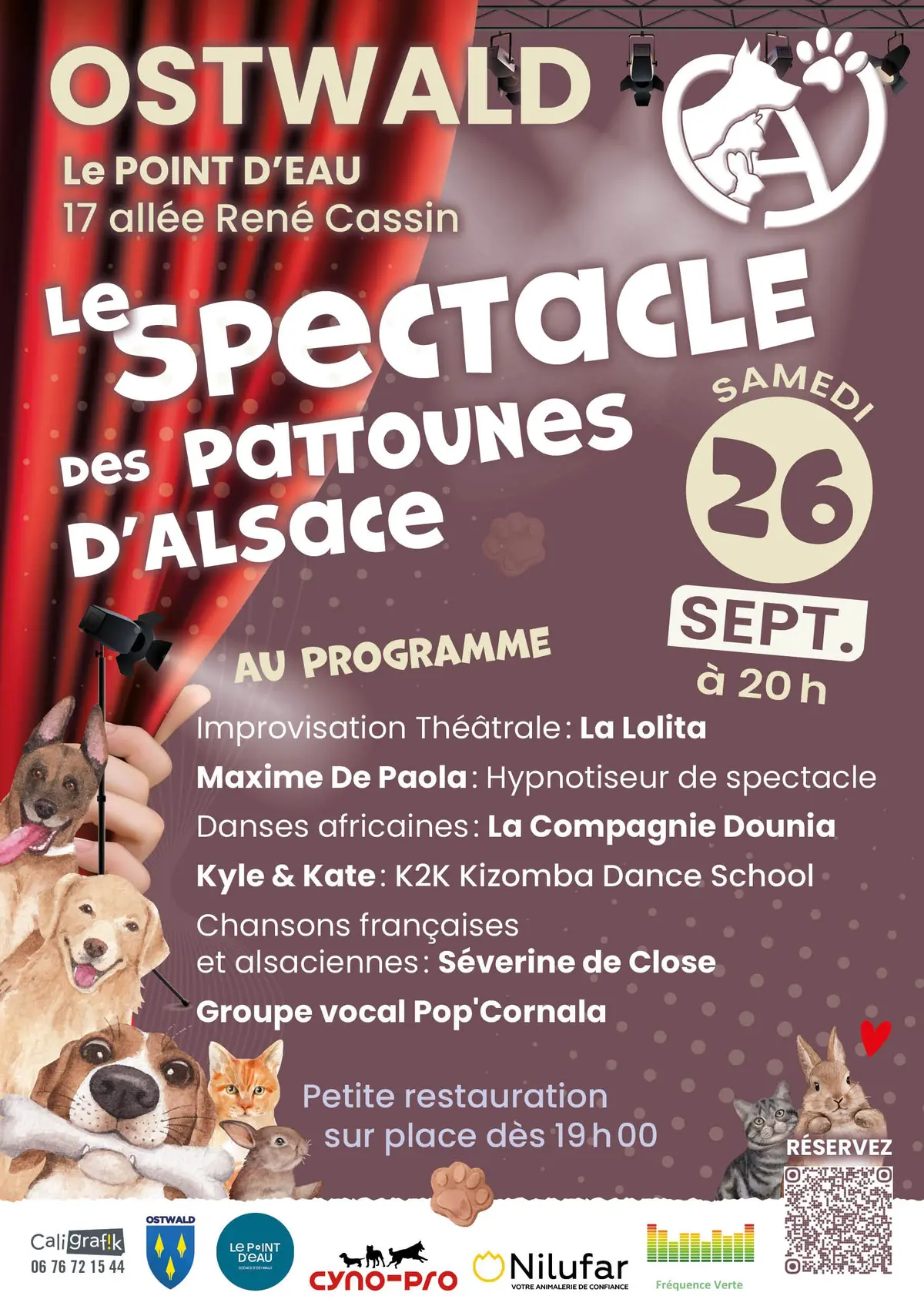 Le spectacle des pattounes d'Alsace