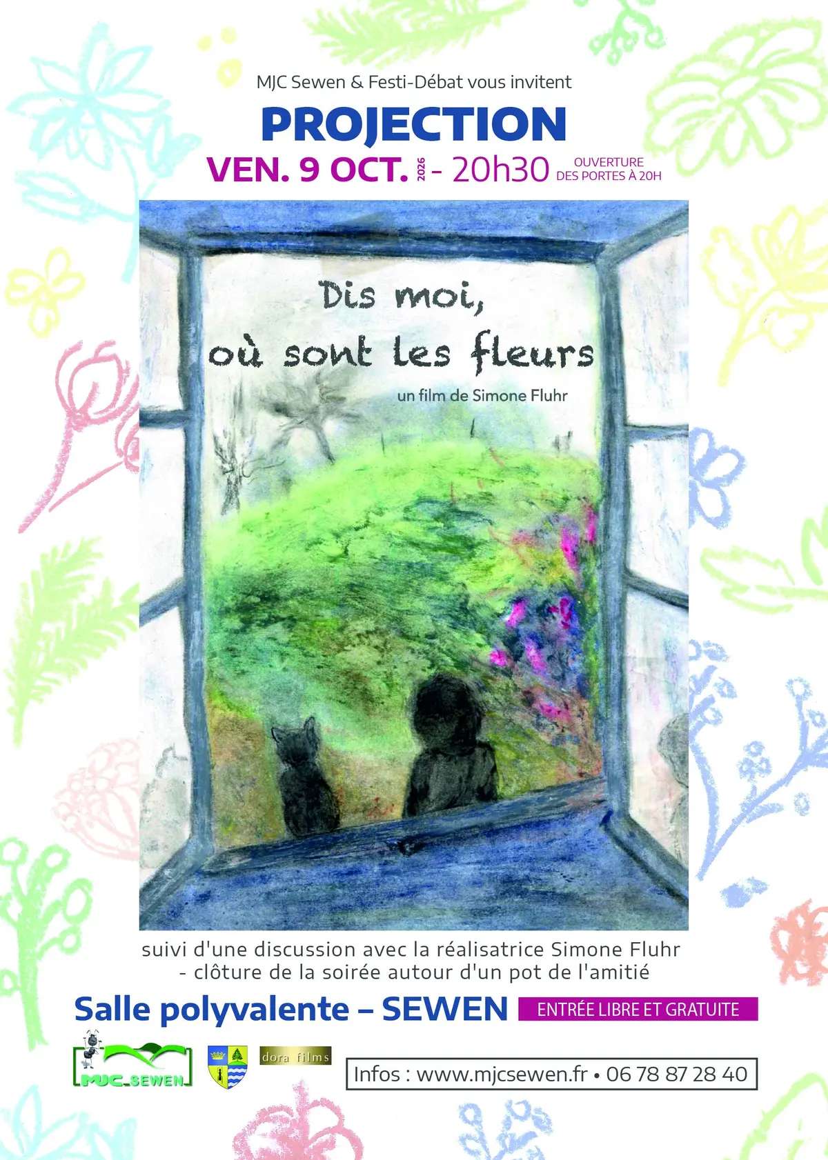 Projection - DÉBAT Dis-moi où sont les fleurs ?
