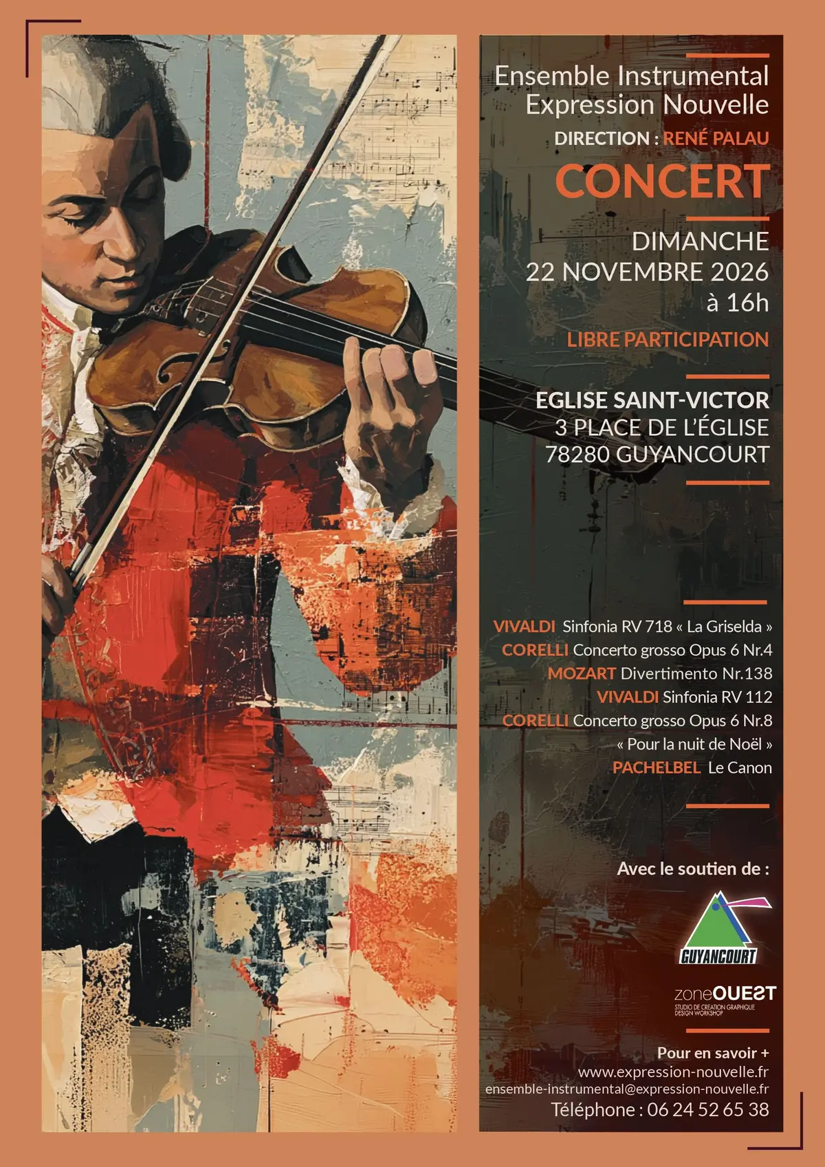 Concert de l’Ensemble Instrumental Expression Nouvelle