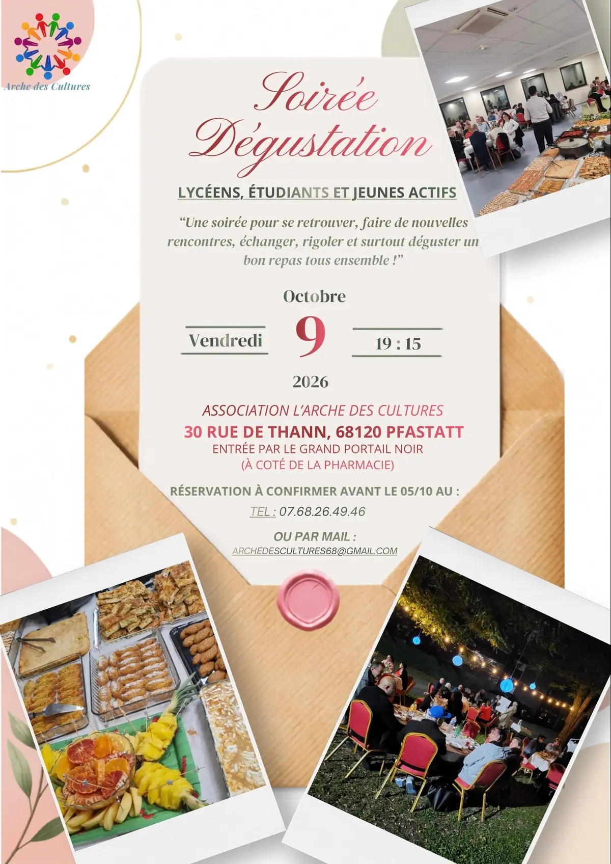 Soirée dégustation pour les lycéens, étudiants et jeunes actifs à Pfastatt
