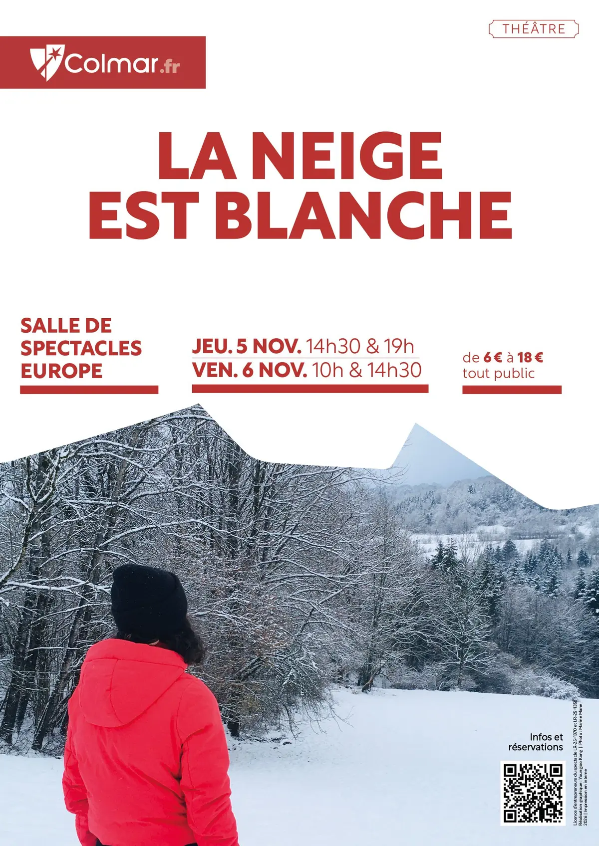 La neige est blanche, pièce de théâtre de la Cie In Vitro