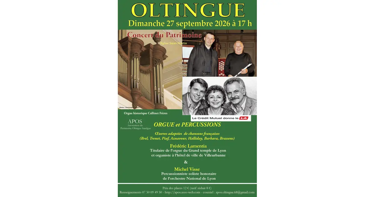 Concert du Patrimoine à Oltingue