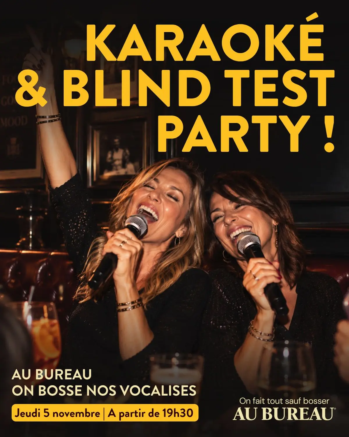 Karaoké & Blind Test Party à Au Bureau Illzach