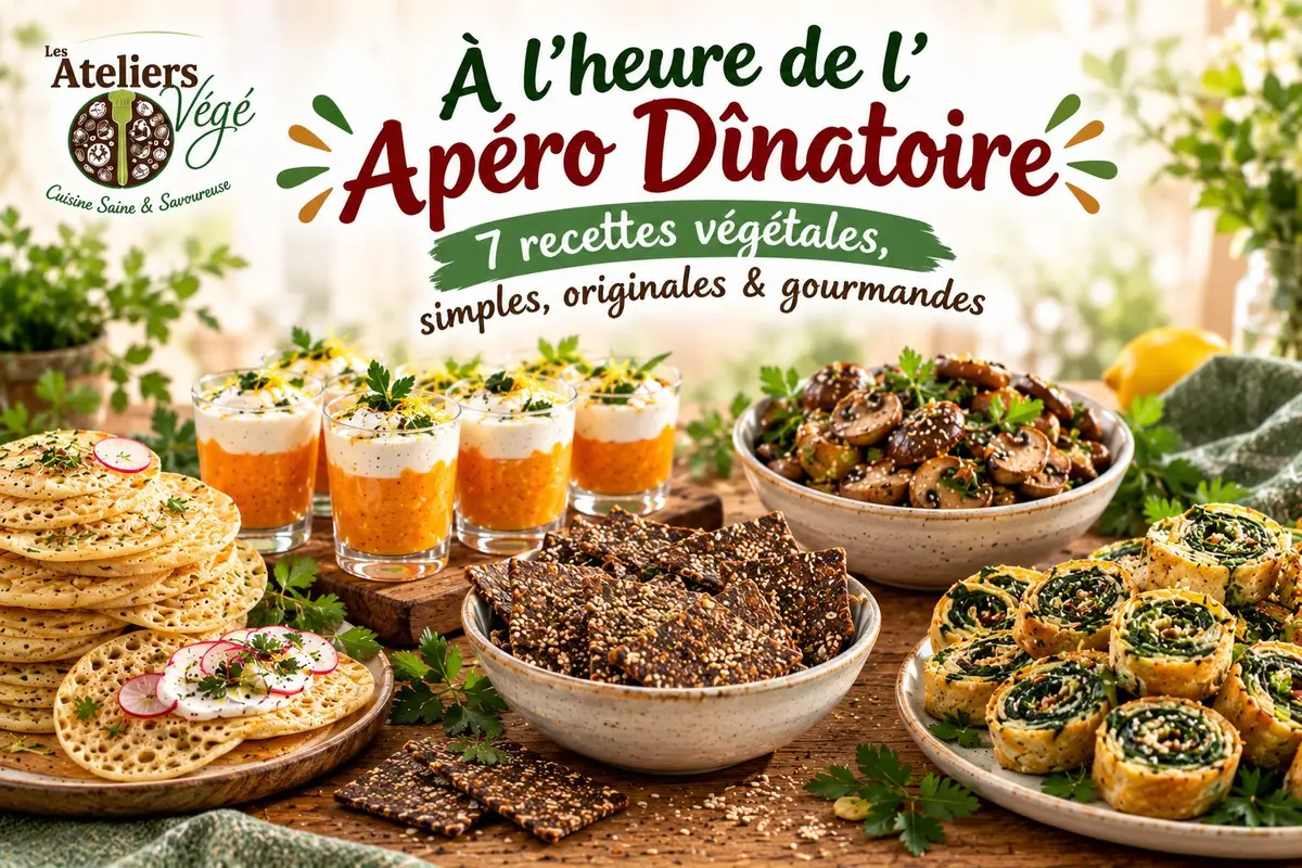 Cours de cuisine végétale A l'heure de l'Apéro Dînatoire