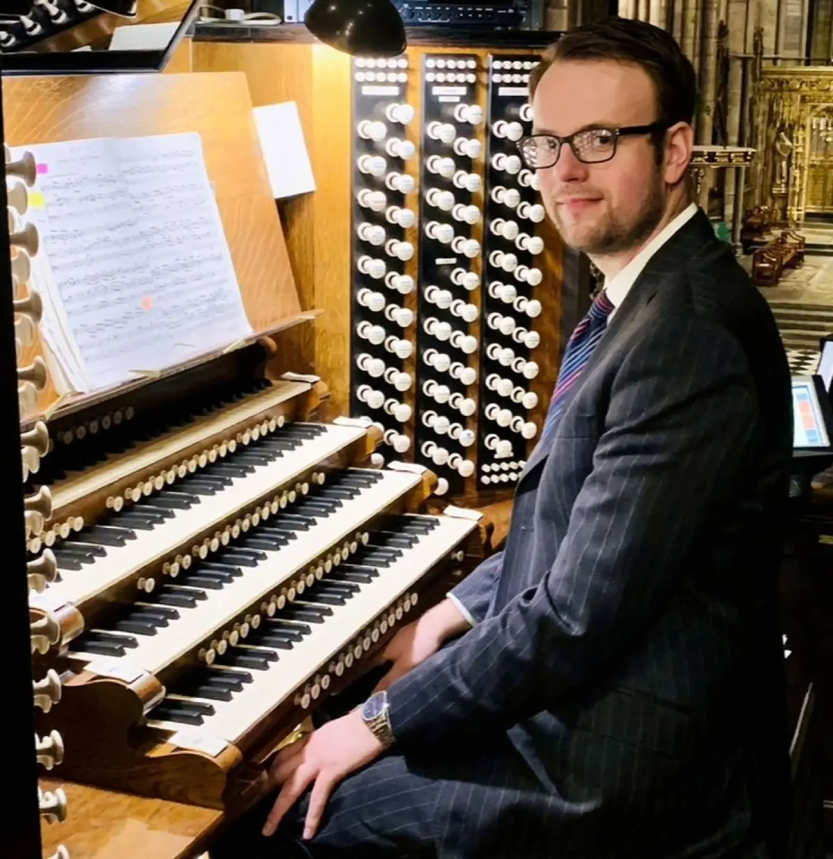 James Gough à l’orgue Cavaillé-Coll de Saint-Ouen