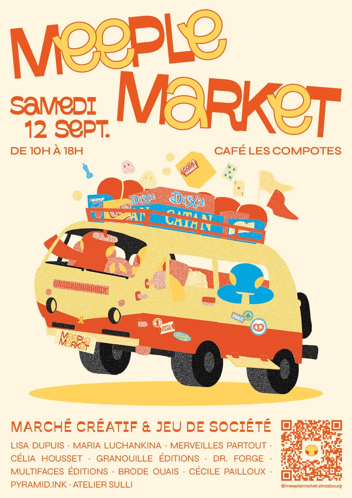 Meeple Market | Marché créatif dédié au jeu de société
