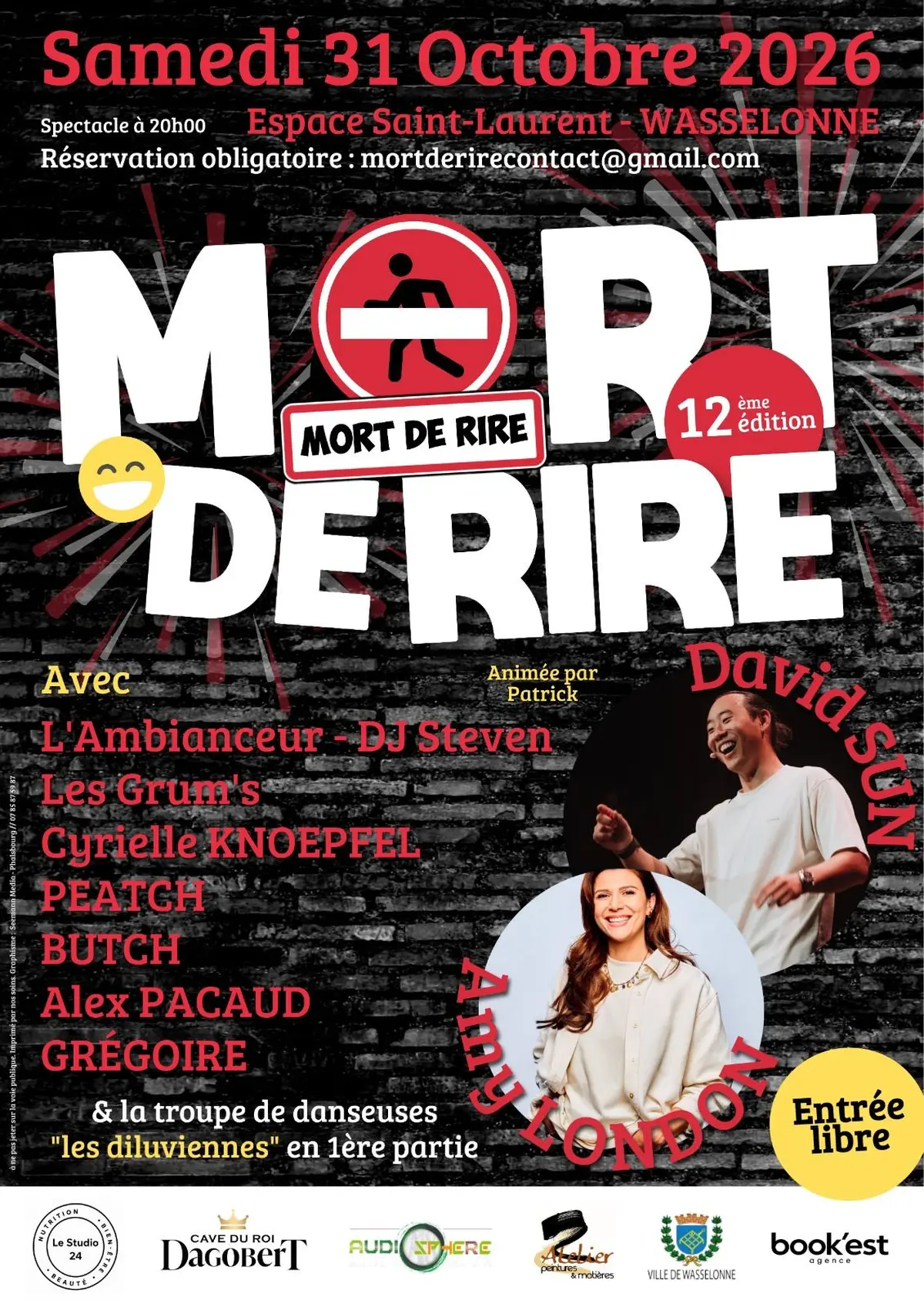 HUMOUR - 12ème Soirée Mort de rire - Wasselonne