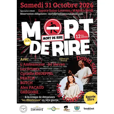 HUMOUR - 12ème Soirée Mort de rire - Wasselonne