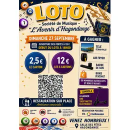 LOTO de la Société de Musique l'Avenir d'Hagondange