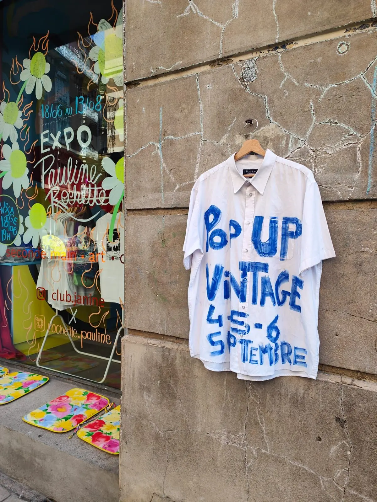 Pop-up vintage - Club Janine x Blou Archives x Noires Coutures