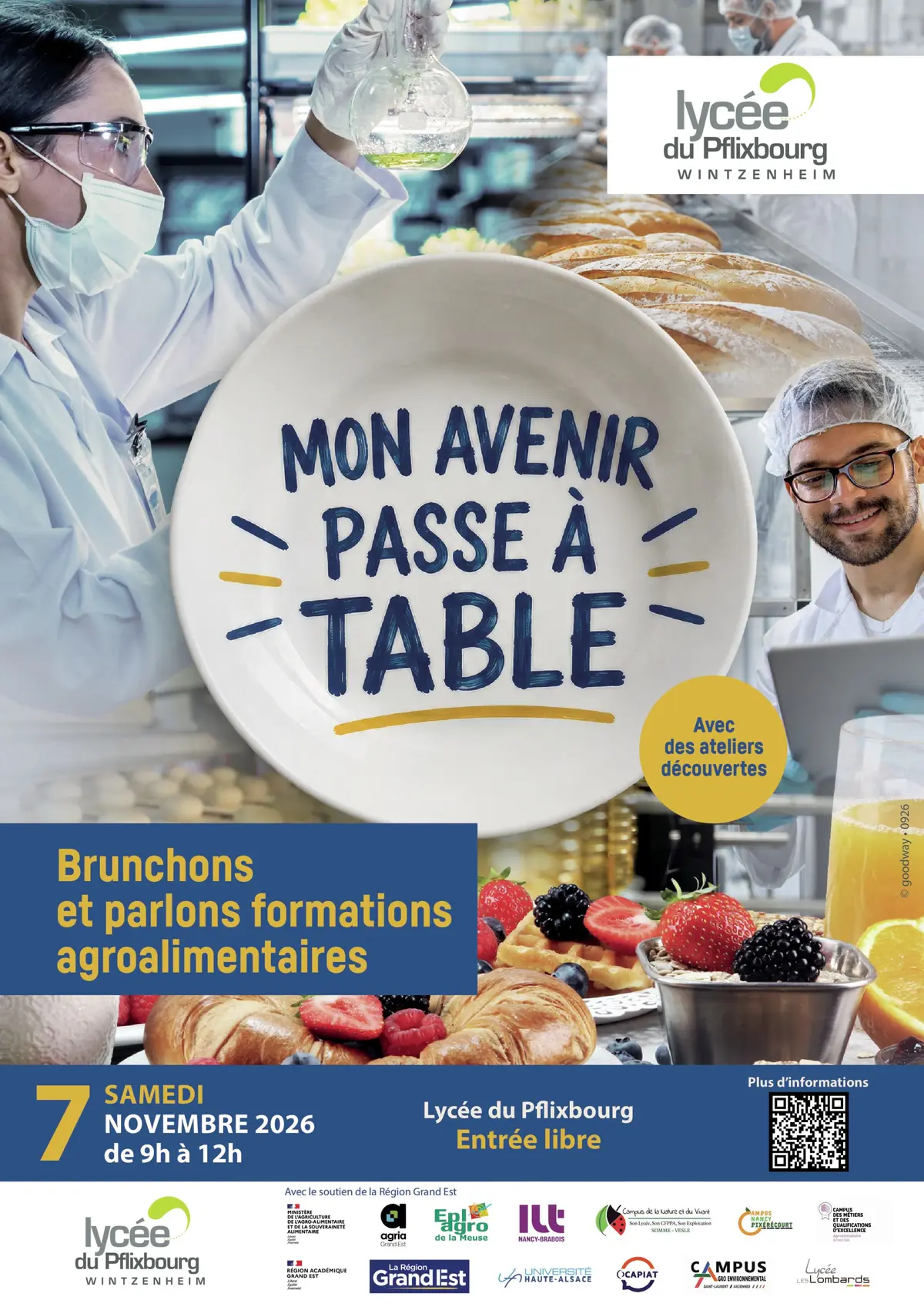 Mon Avenir passe à Table : Brunchons et parlons formations agroalimentaires