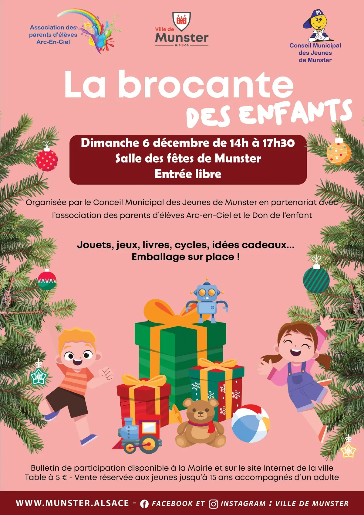 Brocante des enfants - Munster