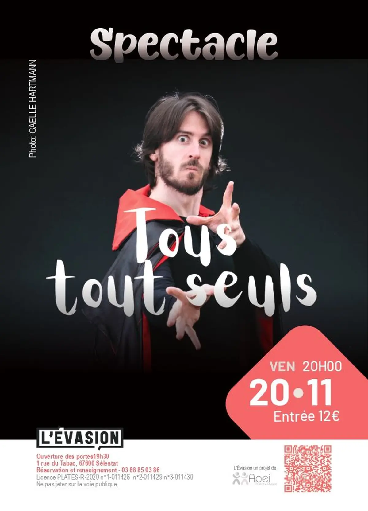 Spectacle : Tous Tout Seuls de la compagnie La Grosso Modo