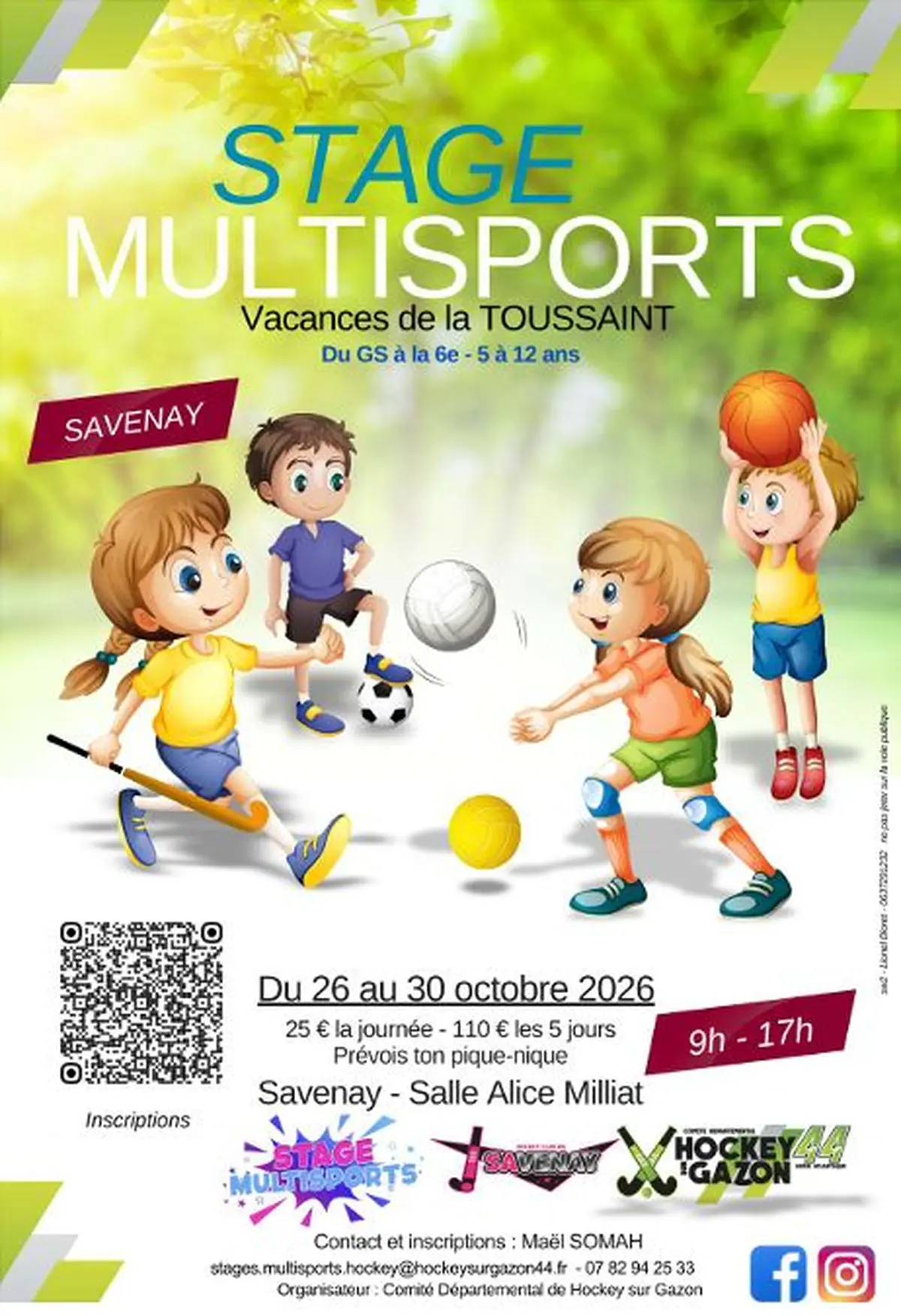 Stage multisport enfant