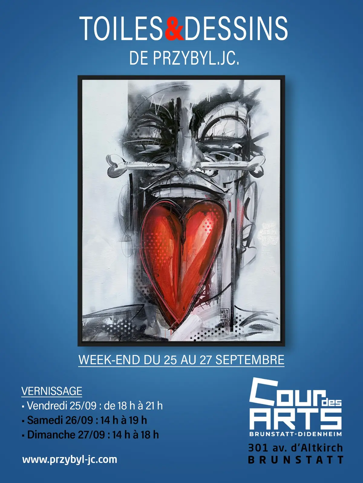 Exposition  Toiles & Dessins Przybyl JC