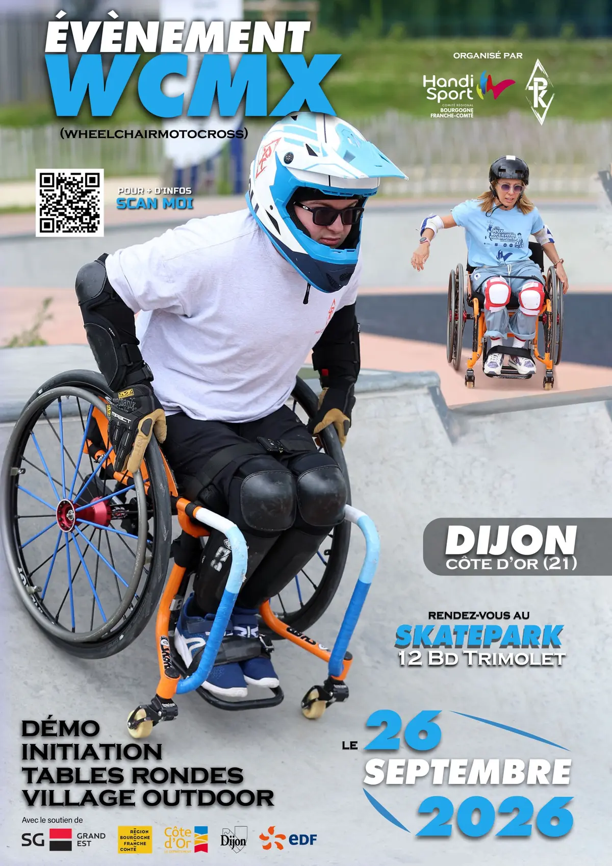 Évènement WCMX Handisport