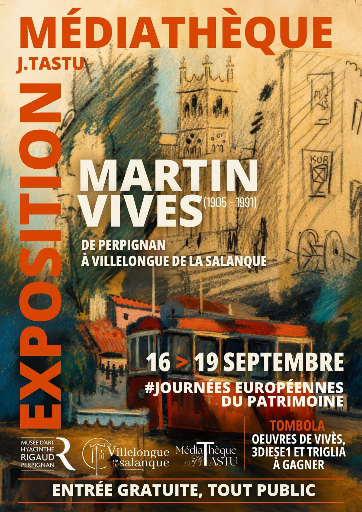 Exposition Martin Vivès | Médiathèque J.Tastu