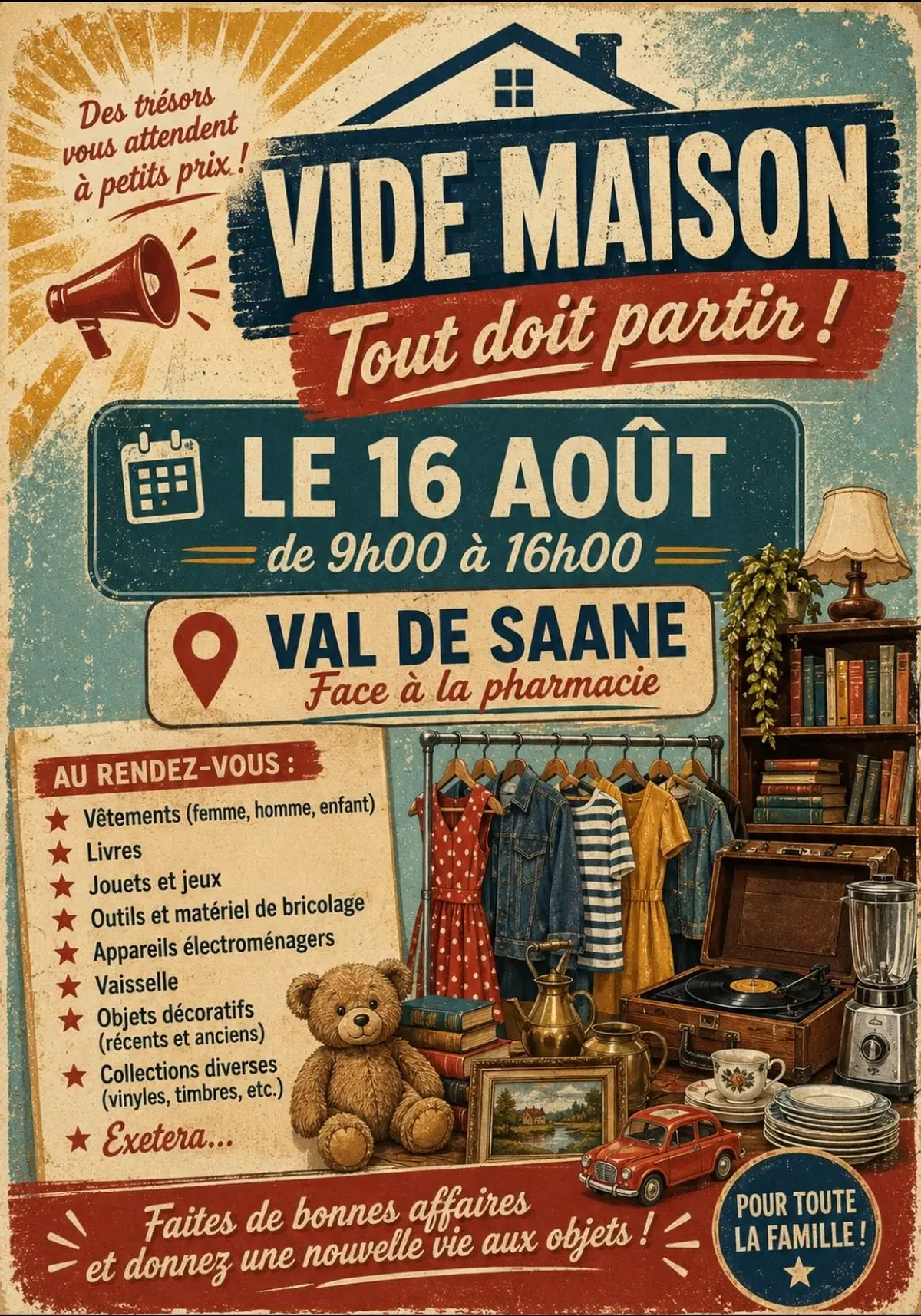 VIDE GRENIER le dernier grand 