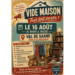 VIDE GRENIER le dernier grand 