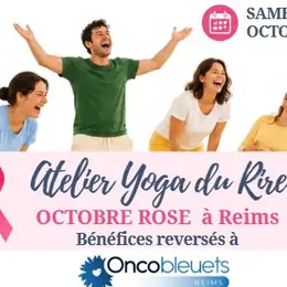 Atelier Yoga du Rire Reims Octobre Rose