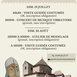 Visite guidée costumée et concert de musique vibratoire
