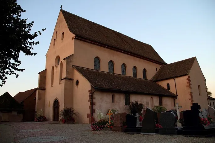 Abbatiale Saint Trophime d\'Eschau