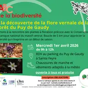 ABC de la biodiversité : la flore vernale de la forêt du Puy de Gaudy