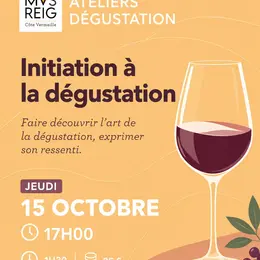 Initiation à la dégustation