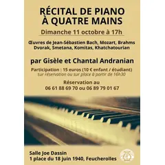 Récital de piano à quatre mains 
