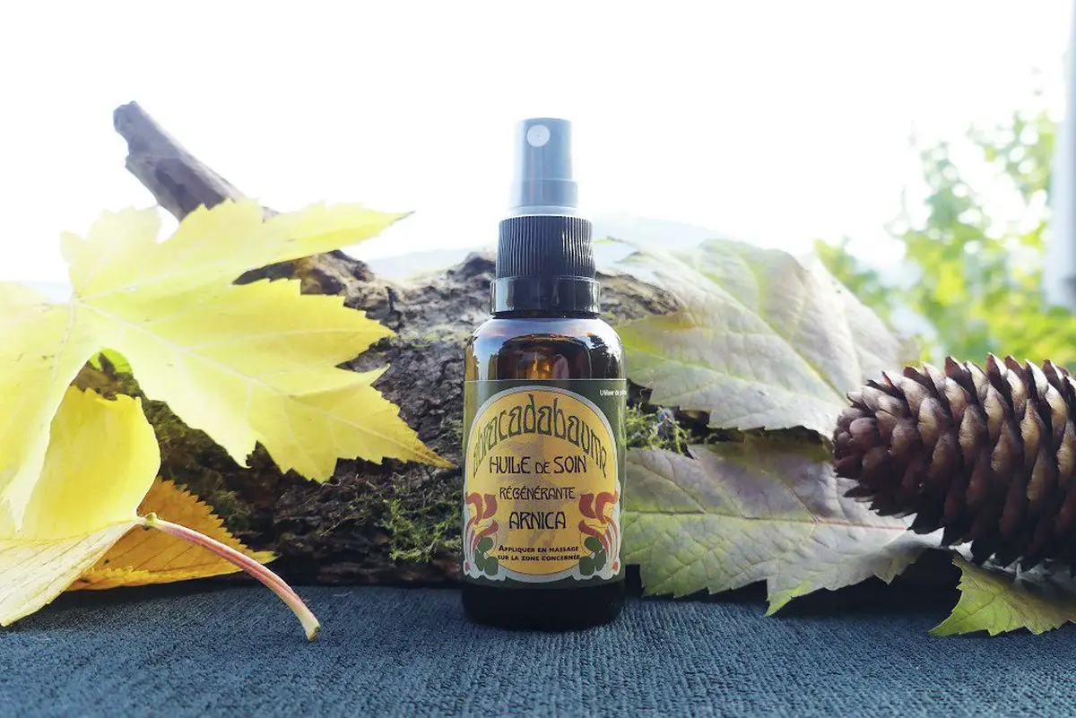 La fameuse huile de soin à l'arnica