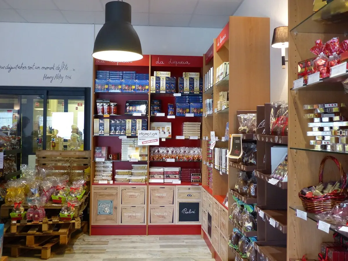 La boutique de la Chocolaterie Abtey