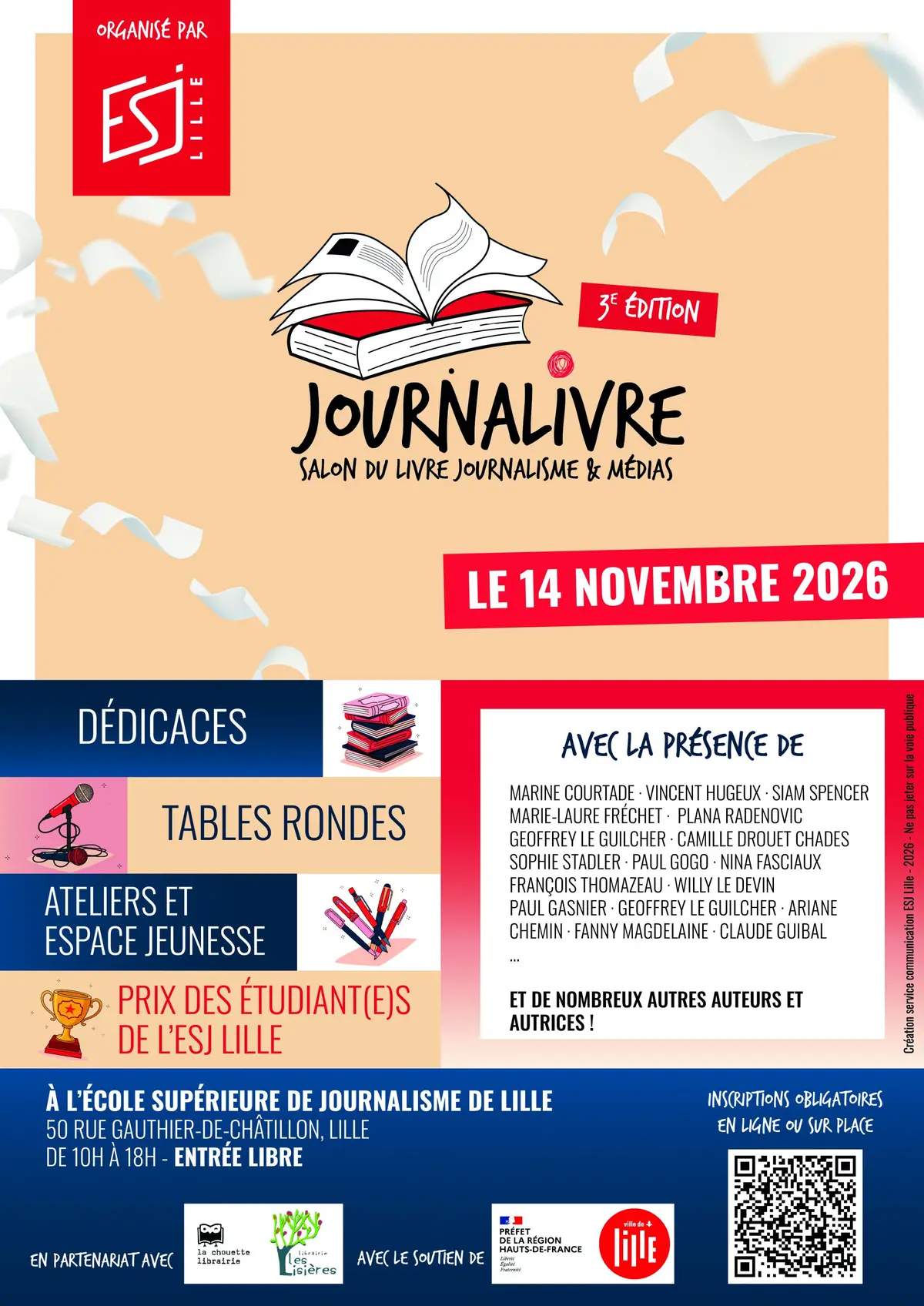 Journalivre, salon du livre journalisme et médias - 3e édition