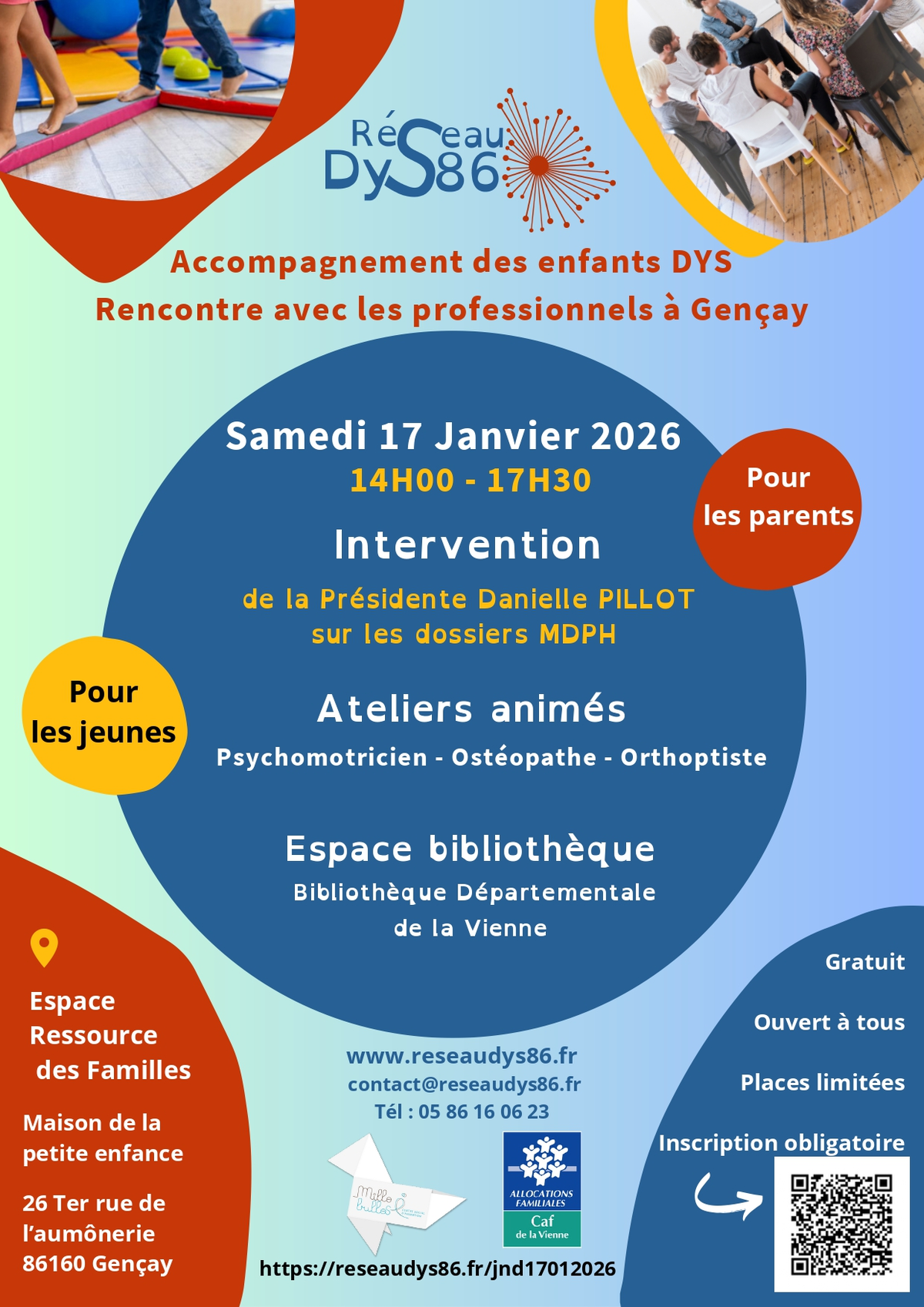 Accompagnement des enfants DYS. Rencontre avec les professionnels