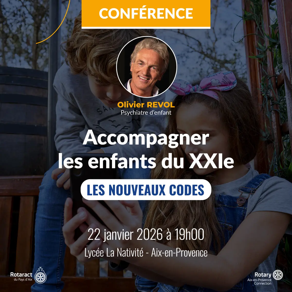 Accompagner les enfants du XXIe : Les nouveaux codes - Pr REVOL
