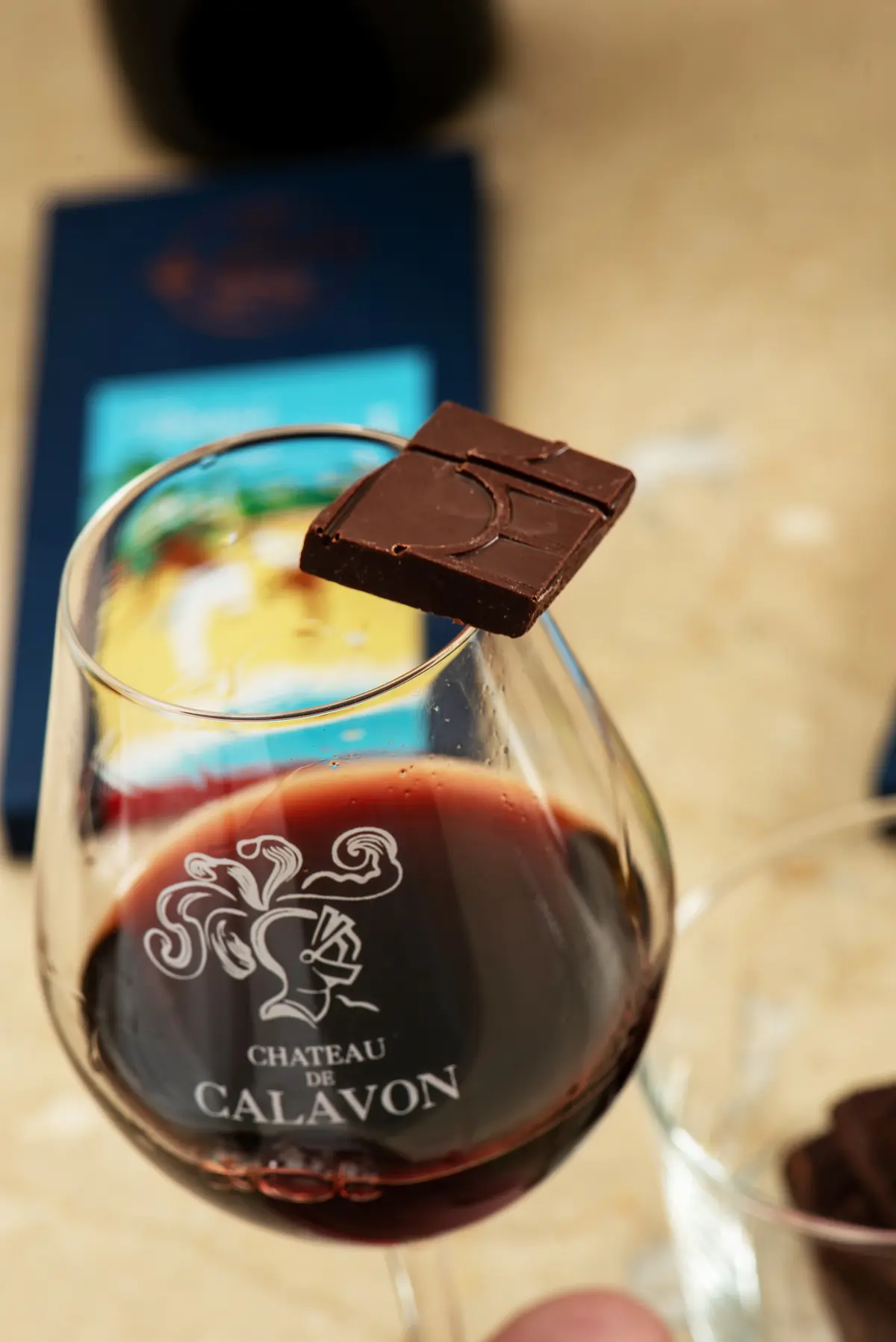 Accords vins et chocolats  au Château de Calavon