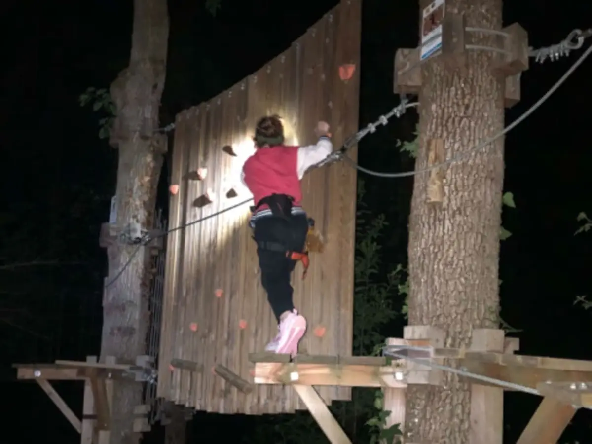 Accrobranche en nocturne à La Pomarède (11)