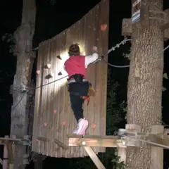 Accrobranche en nocturne à La Pomarède (11)