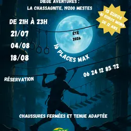 Accrobranche nocturne