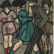 Accrochage Marcel Prunier. Dessiner les années folles