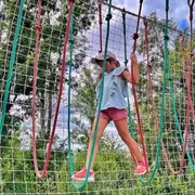 Accrospider Parcours sur filets à Romery (51)